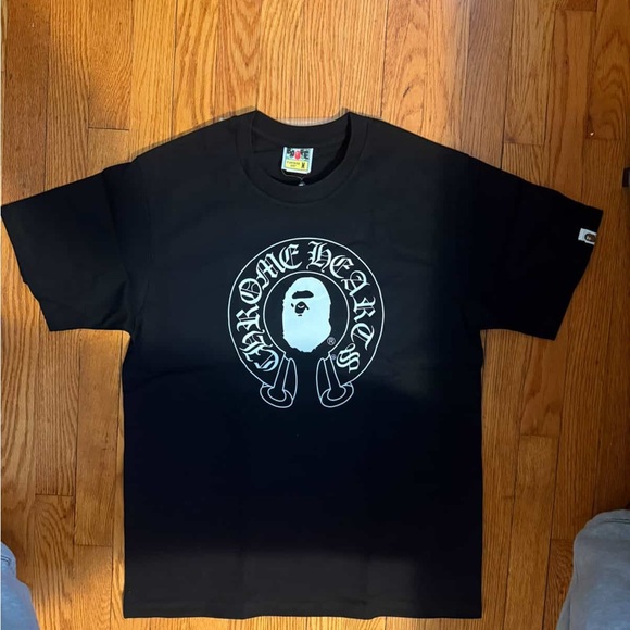 Chrome Hearts Other - Chrome Hearts Black Tee with Bold Graphic